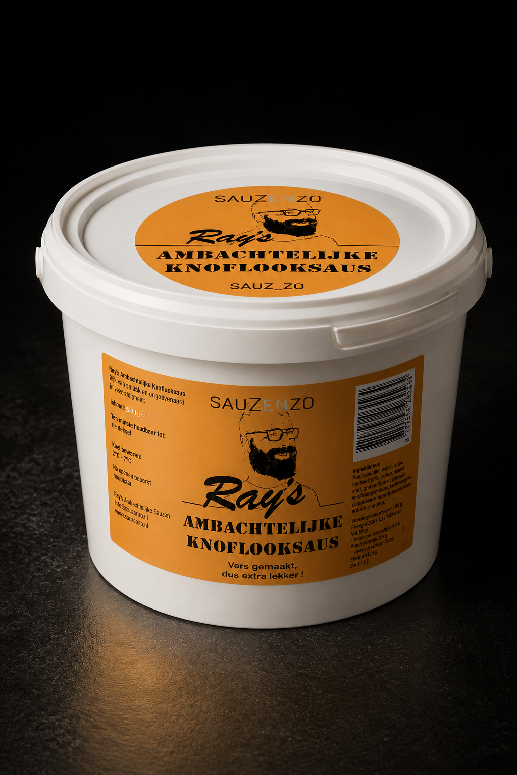 Ray's Ambachtelijke Knoflooksaus emmer 2500 gram